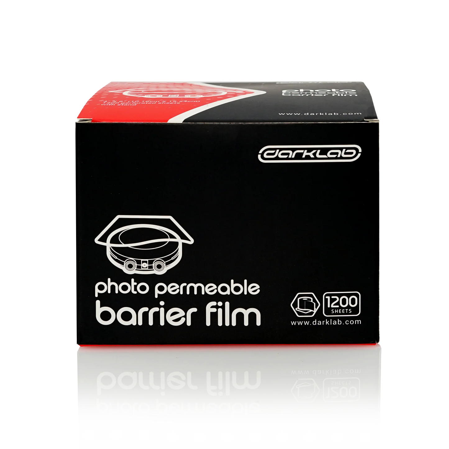 DARKLAB TRANSPARENT BARRIER FILM — BOX OF 1200 SHEETS
