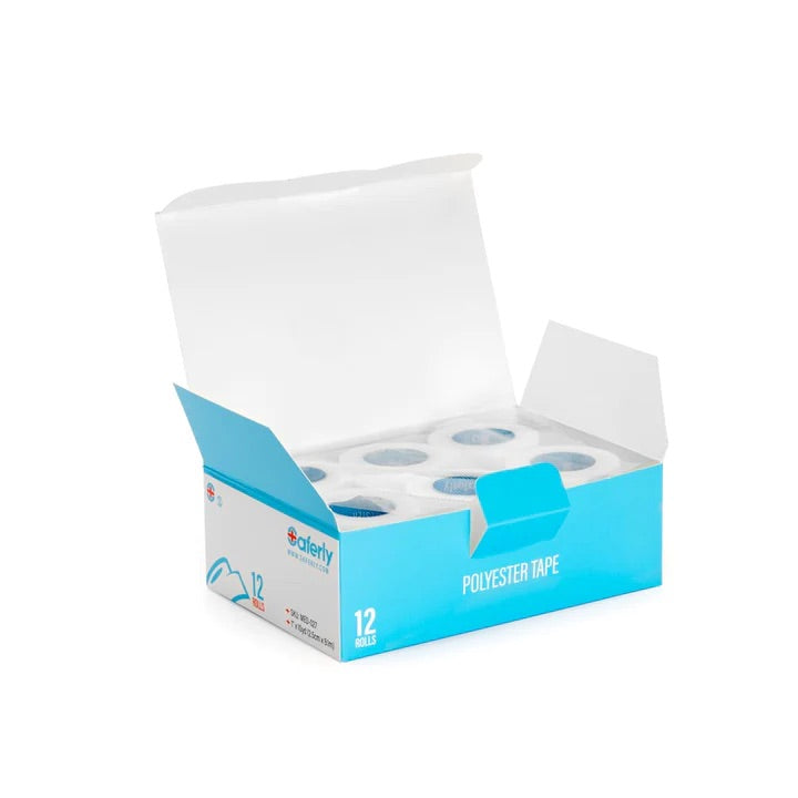 SAFERLY POLYESTER TAPE — CASE OF 12