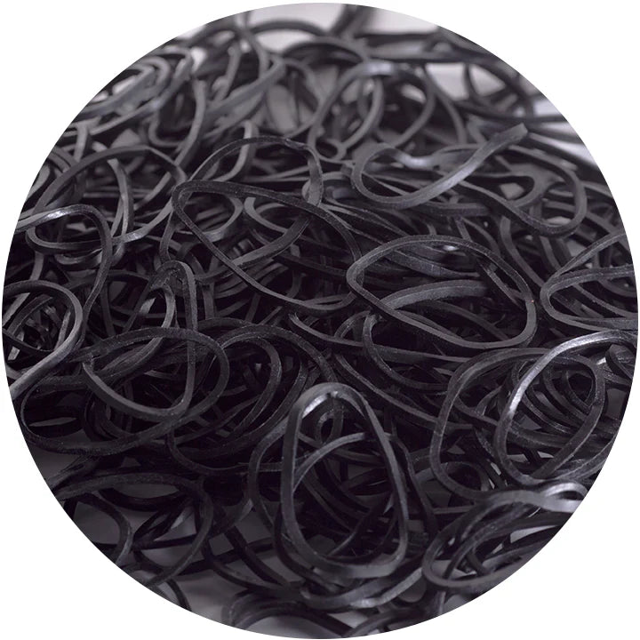 RUBBER BANDS - BLACK #12