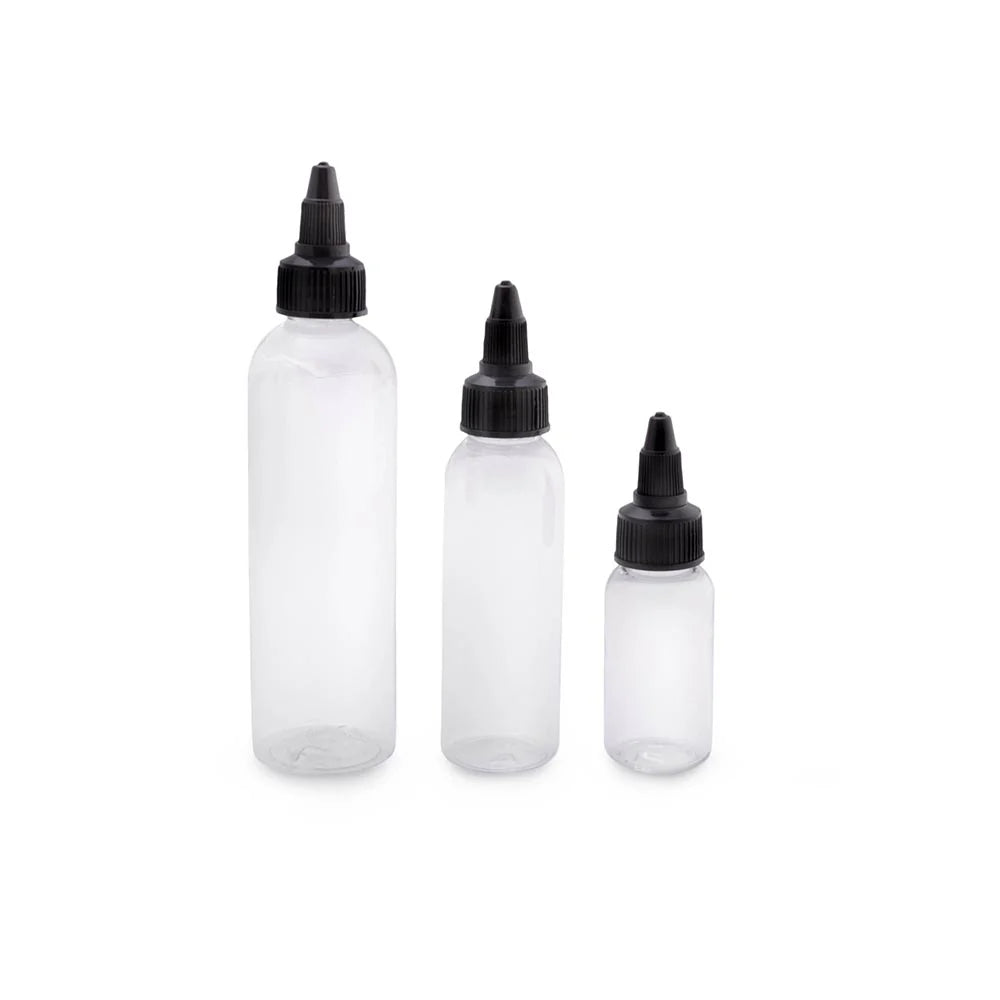 Empty Tattoo Ink Bottle with Twist Top