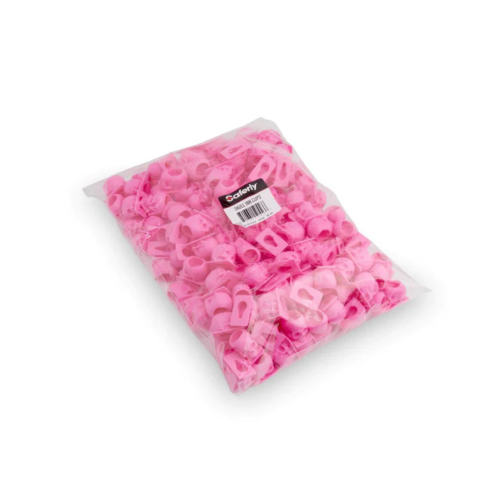 SAFERLY SKULL INK CAPS — SIZE #16 (LARGE) — BAG OF 200