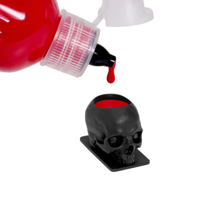 SAFERLY SKULL INK CAPS — SIZE #16 (LARGE) — BAG OF 200