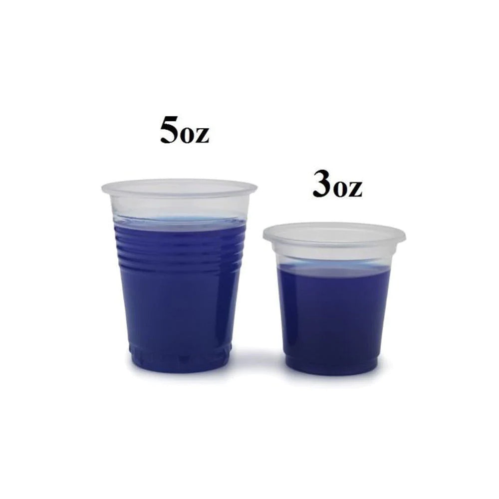 SAFERLY DISPOSABLE PLASTIC RINSE CUPS – PICK SIZE