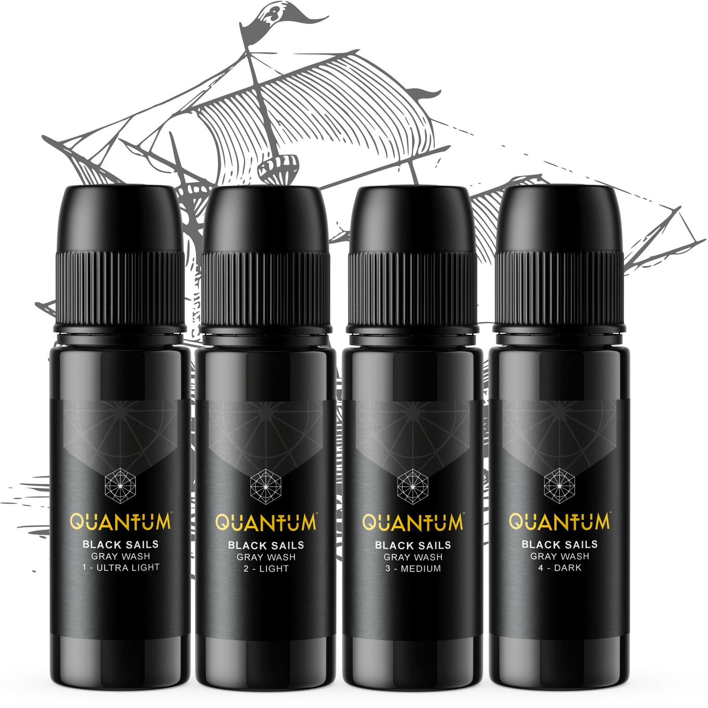 Quantum - Black Sails Gray Wash Set