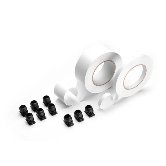 SAFERLY DOUBLE-SIDED INK CAP TAPE — PICK SIZE — PRICE PER ROLL