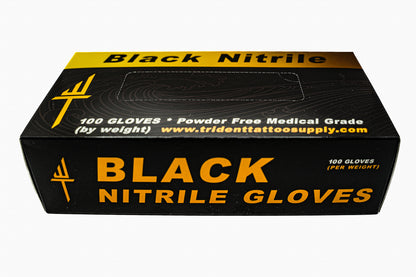 Black Nitrile Medical Grade Gloves