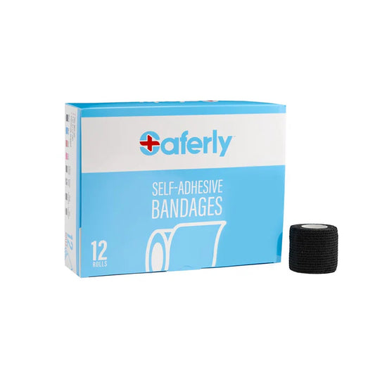SAFERLY 2" COHESIVE WRAP — BOX OF 12