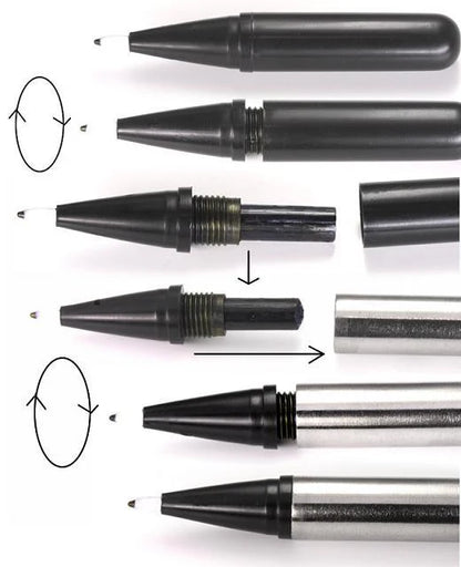 SAFERLY MINI SURGICAL SKIN MARKERS — STERILIZED AND INTERCHANGEABLE — BOX OF 30