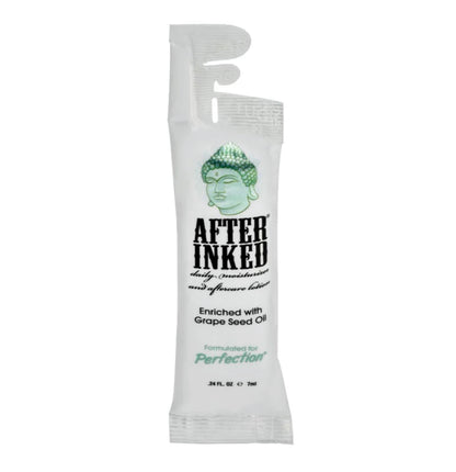 AFTER INKED TATTOO MOISTURIZER AND AFTERCARE LOTION — 7ML PILLOW PACK
