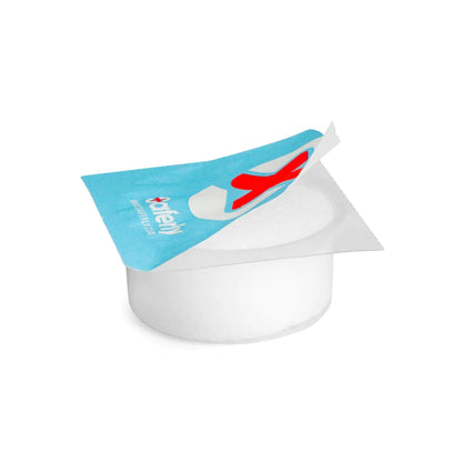 SAFERLY RINSE CAPS WITH FOAM — BOX OF 24