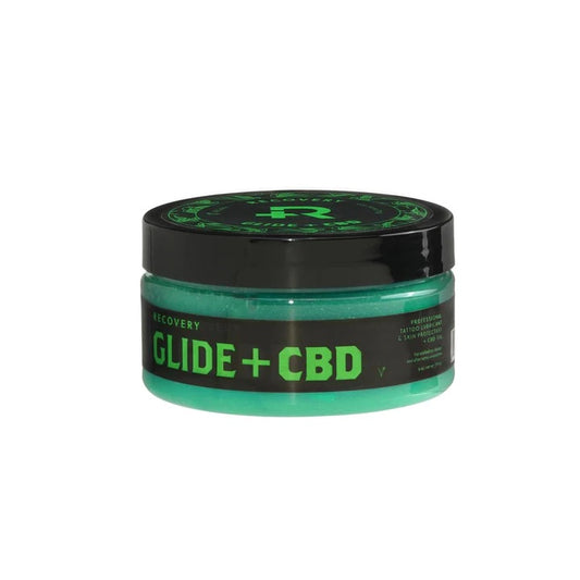 RECOVERY TATTOO CBD GLIDE - 6OZ. JAR